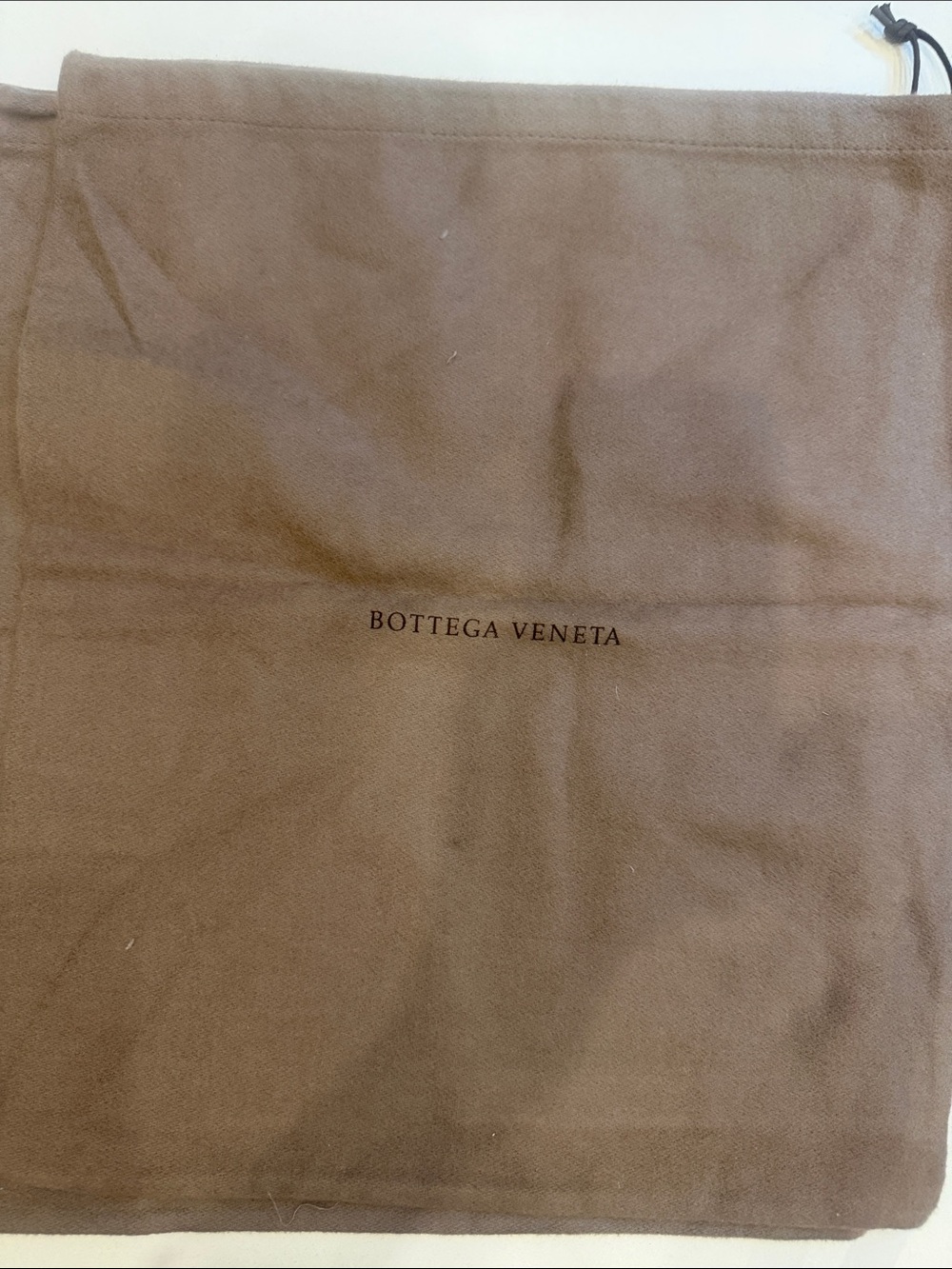 Bottega Veneta Brown Dust Bag with Drawstring set of 2